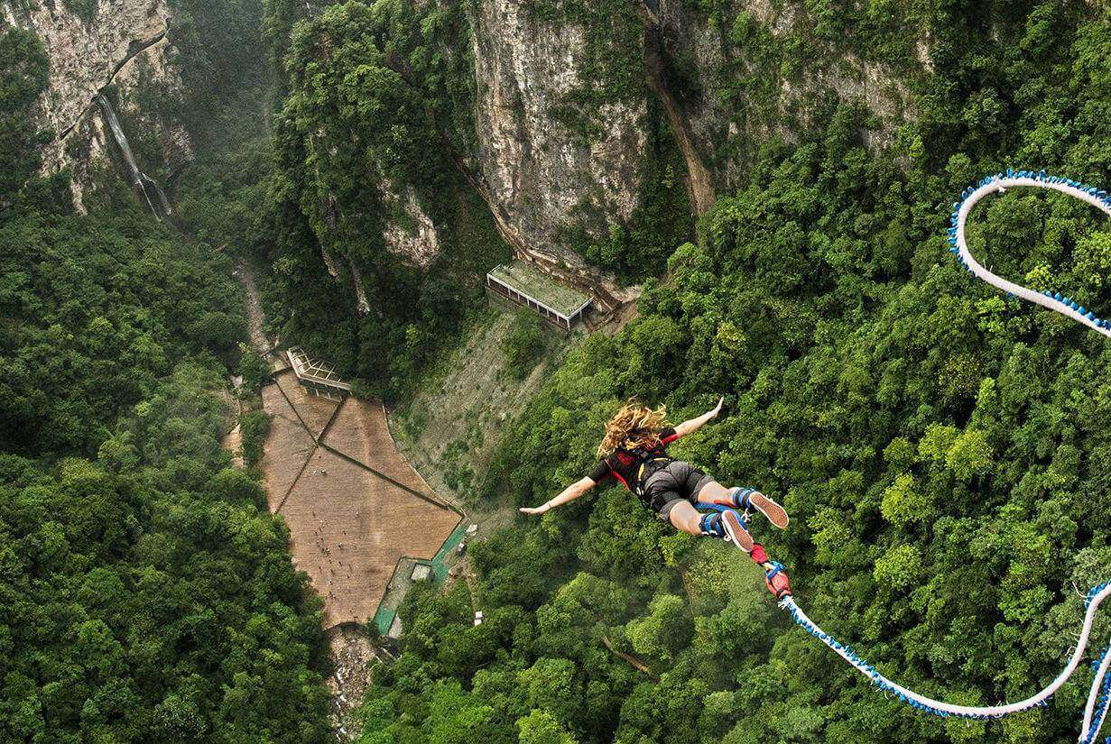 bungee jumping in china