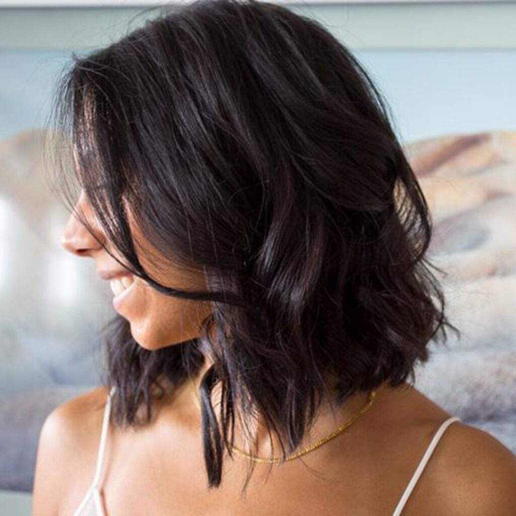 voluminous Lob for Short hairstyles